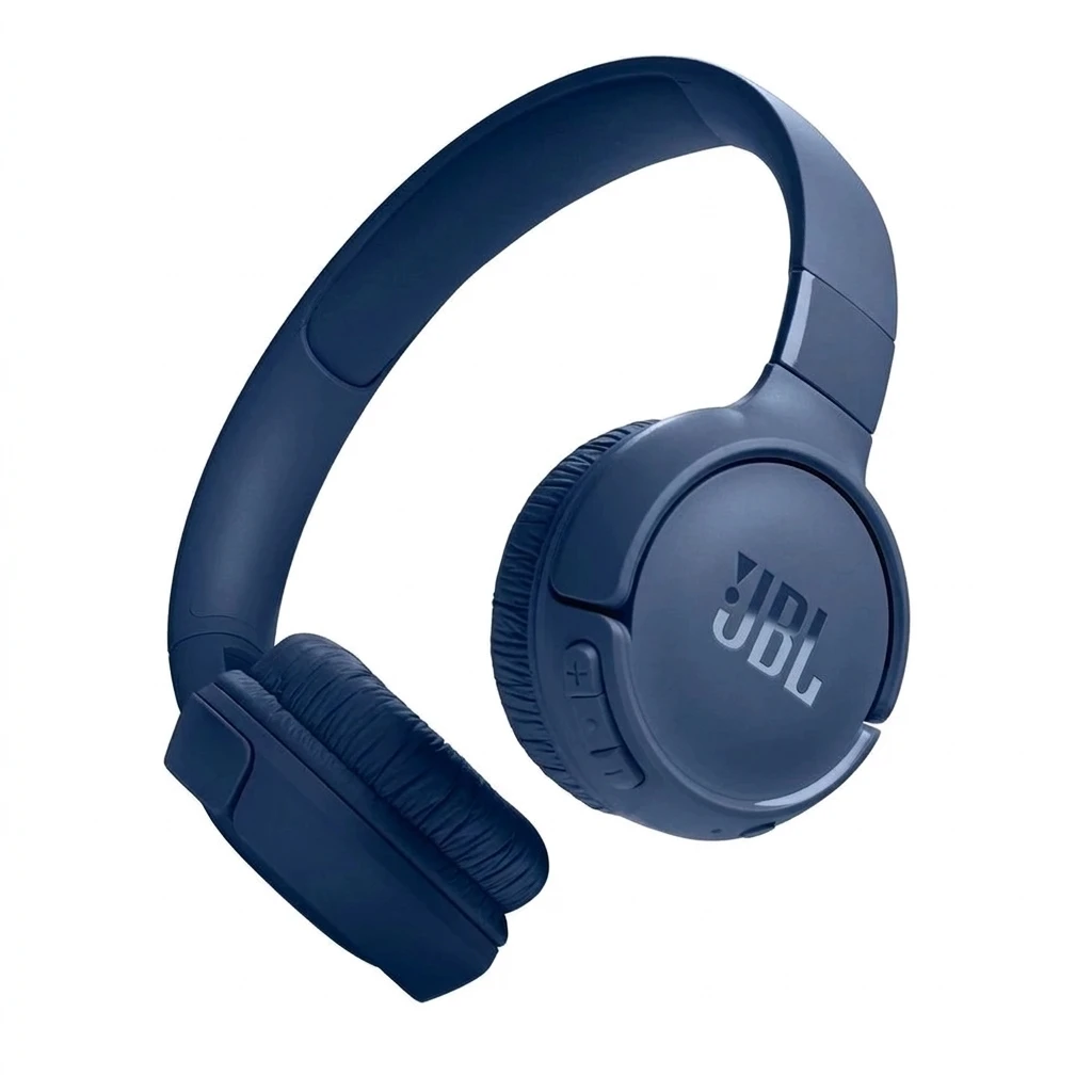 JBL Tune 520BT On-Ear-Kopfhörer mit Bluetooth 5.3, Blau