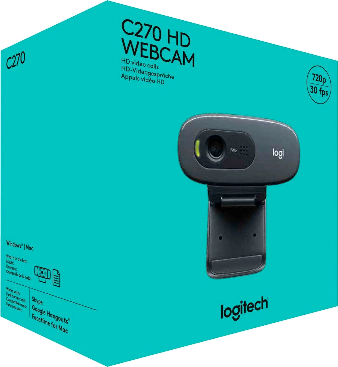 Logitech C270 Webcam (HD)