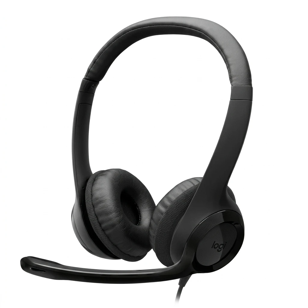 Logitech H390 Kabelgebundenes mit Mikrofon und Geräuschfilter, schwarz Stereo-Headset