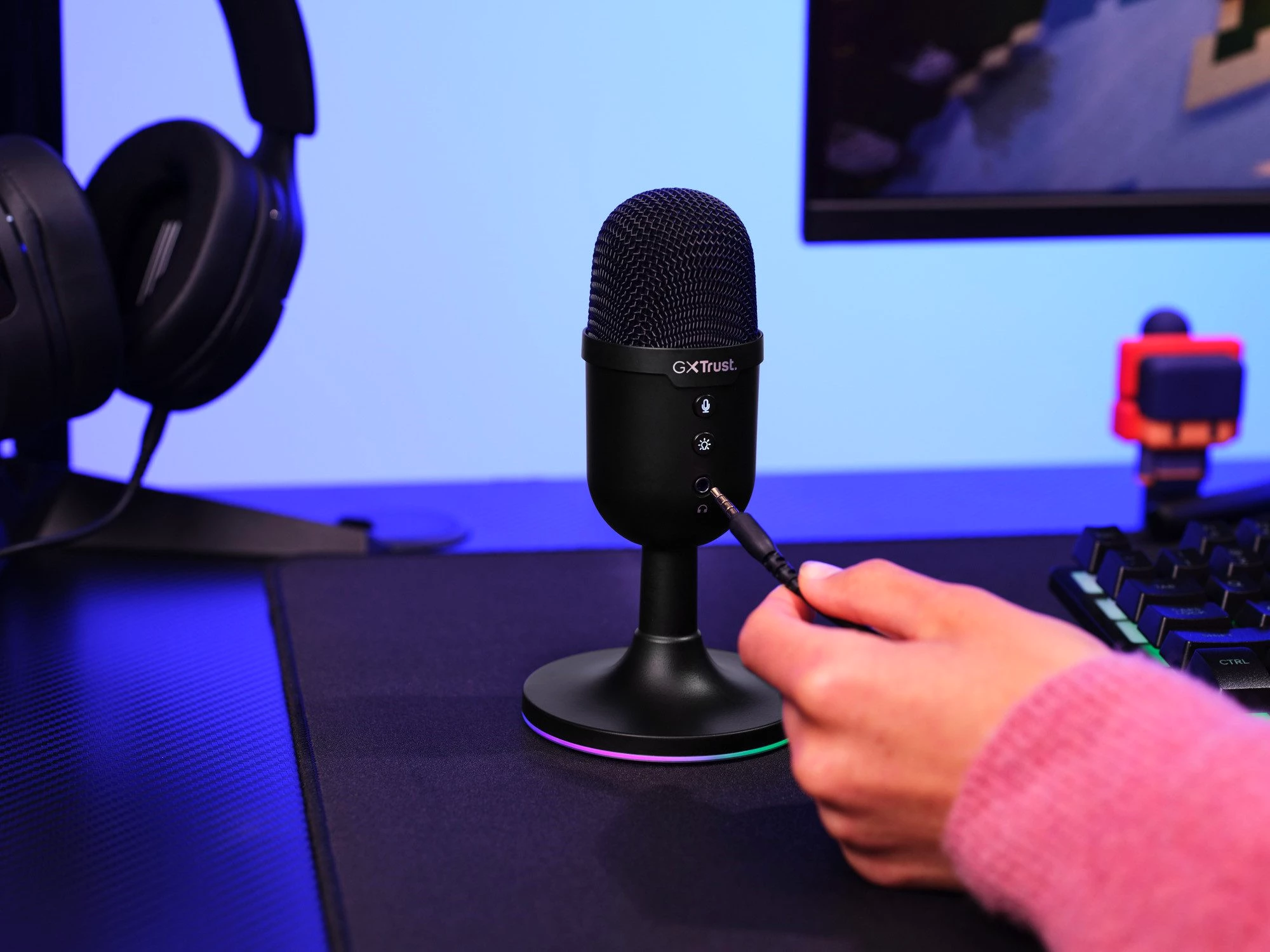 Trust Mikrofon GXT234 YUNIX USB Gaming Mikrofon Streaming