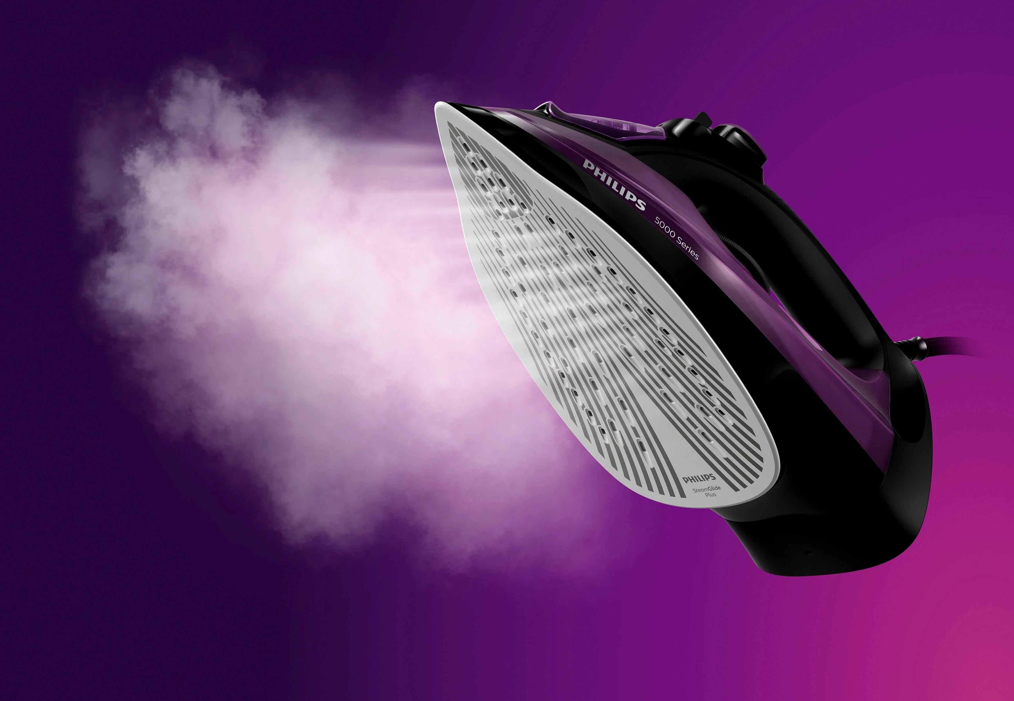 Philips Dampfbügeleisen DST5030/80 5000 Series, 2400 W, SteamGlide Plus Bügelsohle