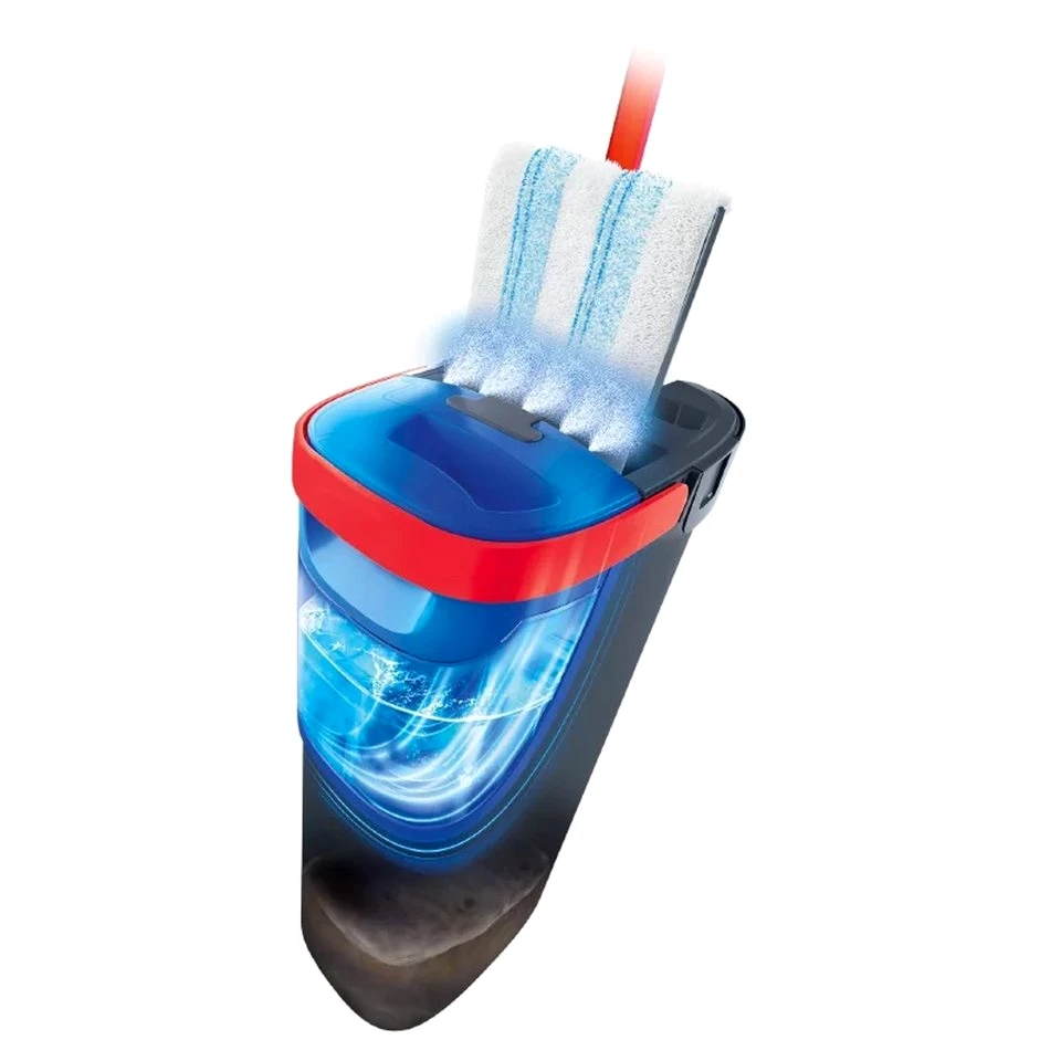 Vileda Wischmopp Flachmopp mit Behälter H2prO 3 Einsätze